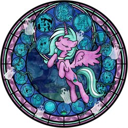 Size: 1024x1024 | Tagged: safe, artist:akili-amethyst, character:nightmare moon, character:princess luna, oc, oc:axl, oc:cold remedy, oc:crystal shard, oc:karma, oc:macabre haze, oc:pancake, oc:sandy rivers, oc:sapphire night, oc:shine, oc:shinula, oc:sunny, oc:sunset skye, oc:wicked wishes, species:alicorn, species:earth pony, species:pegasus, species:pony, species:unicorn, species:zebra, alicorn oc, book, broken horn, cloak, clothing, commission, dive to the heart, everfree forest, female, filly, galaxy, ghost, ghost cat, glasses, goggles, grandfather clock, horn, jewelry, kingdom hearts, male, mare, mask, necklace, scarf, simple background, stained glass, stallion, transparent background, vine