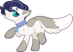 Size: 1510x1071 | Tagged: safe, artist:s1nb0y, base used, oc, oc:pécheur, parent:capper dapperpaws, parent:rarity, parents:capperity, hybrid, interspecies offspring, male, offspring, simple background, solo, transparent background