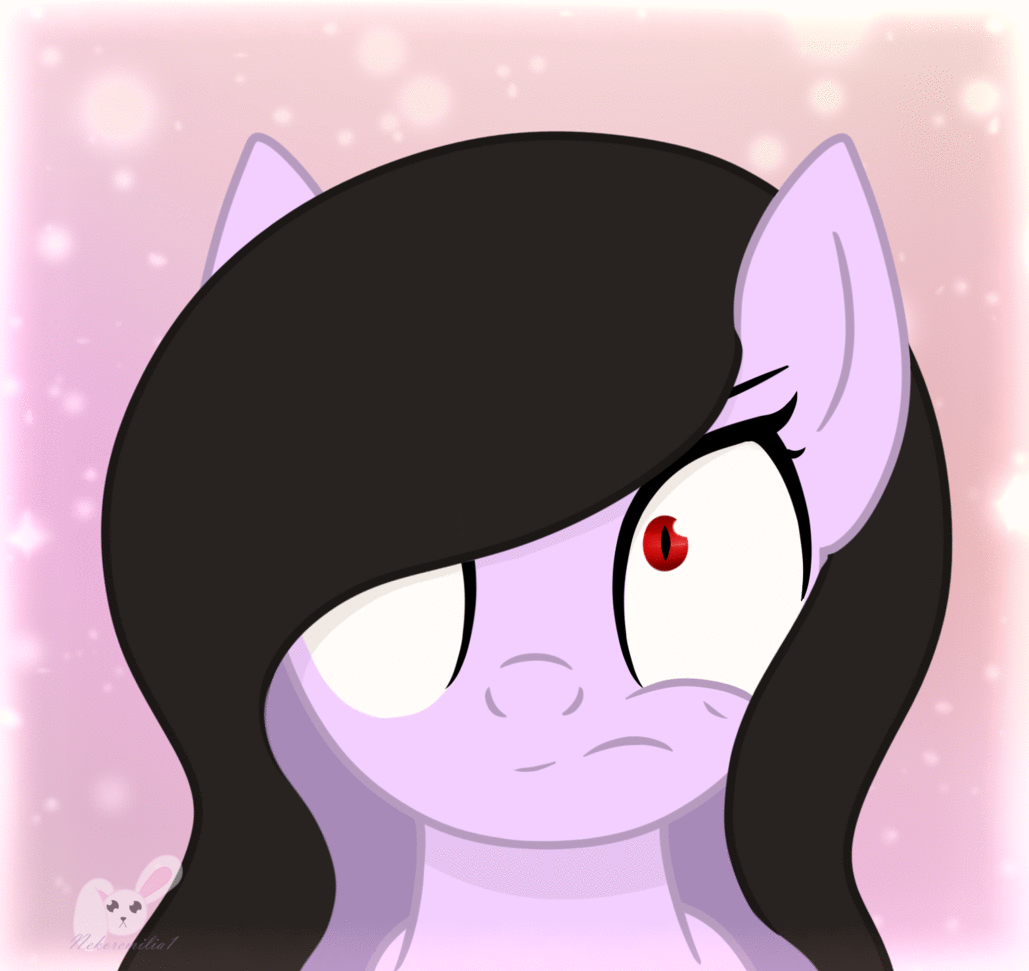 Size: 1029x971 | Tagged: safe, artist:nekoremilia1, oc, oc only, oc:chia scarlet, species:pony, angry, animated, gif, solo