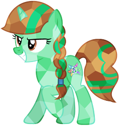 Size: 1446x1522 | Tagged: safe, artist:diamond-chiva, oc, oc only, oc:muse script, species:crystal pony, species:pony, species:unicorn, crystallized, female, mare, simple background, solo, transparent background