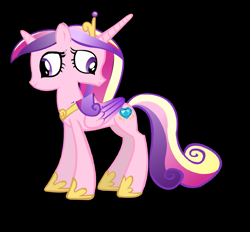 Size: 1589x1477 | Tagged: safe, artist:theunknowenone1, character:princess cadance, species:pony, conjoined, duality, fusion, multiple heads, ponidox, self ponidox, teen princess cadance, two heads