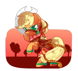 Size: 2148x1962 | Tagged: safe, artist:andromedasparkz, character:applejack, species:earth pony, species:pony, applejack's hat, bridle, clothing, cowboy hat, female, hat, mare, rearing, rope, saddle, simple background, solo, tack, transparent background