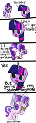 Size: 1500x5000 | Tagged: safe, artist:andromedasparkz, character:starlight glimmer, character:twilight sparkle, character:twilight sparkle (alicorn), species:alicorn, species:pony, species:unicorn, anxiety, comic, dialogue, doodle, female, hyperventilating, mare, paper bag, starlighting