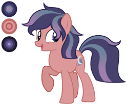 Size: 2032x1676 | Tagged: safe, artist:diamond-chiva, oc, oc:mystic lunar, parent:somnambula, parents:canon x oc, species:earth pony, species:pony, female, mare, offspring, reference sheet, simple background, solo, transparent background