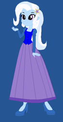 Size: 304x586 | Tagged: safe, artist:starman1999, character:trixie, my little pony:equestria girls, clothing, female, long skirt, skirt, solo