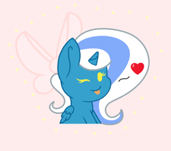 Size: 2852x2523 | Tagged: safe, artist:riofluttershy, oc, oc:fleurbelle, species:alicorn, species:pony, adorabelle, alicorn oc, blep, bow, bust, chibi, cute, female, hair bow, heart, mare, tongue out