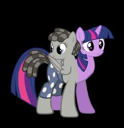Size: 1725x1781 | Tagged: safe, artist:theunknowenone1, character:smarty pants, character:twilight sparkle, character:twilight sparkle (alicorn), species:alicorn, species:pegasus, species:pony, fusion