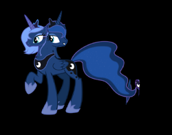 Size: 1399x1101 | Tagged: safe, artist:theunknowenone1, character:princess luna, species:alicorn, species:pony, conjoined, fusion, multiple heads, ponidox, self ponidox, time paradox, two heads