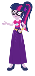 Size: 288x628 | Tagged: safe, artist:starman1999, character:twilight sparkle, character:twilight sparkle (scitwi), species:eqg human, g4, my little pony: equestria girls, my little pony:equestria girls, spoiler:eqg series (season 2), clothing, female, geode of telekinesis, long skirt, magical geodes, simple background, skirt, solo, white background