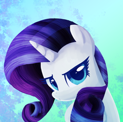 Size: 1492x1475 | Tagged: safe, artist:andromedasparkz, character:rarity, species:pony, species:unicorn, female, mare, solo, thinking