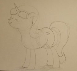 Size: 930x859 | Tagged: safe, artist:polar_storm, character:starlight glimmer, species:pony, species:unicorn, equal cutie mark, female, mare, sketch, solo, traditional art