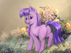 Size: 1024x768 | Tagged: safe, artist:stratodraw, character:twilight sparkle, character:twilight sparkle (unicorn), species:pony, species:unicorn, blank flank, female, looking at you, mare, solo