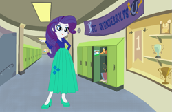 Size: 1043x679 | Tagged: safe, artist:starman1999, base used, character:rarity, my little pony:equestria girls, clothing, female, long skirt, skirt, solo