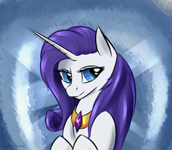 Size: 2477x2160 | Tagged: safe, artist:renarde-louve, character:rarity, species:pony, species:unicorn, abstract background, female, mare, solo