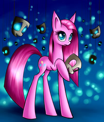 Size: 1200x1400 | Tagged: safe, artist:asimos, character:pinkamena diane pie, character:pinkie pie, disguise, female, mask, solo