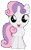Size: 5008x8192 | Tagged: safe, artist:thatguy1945, part of a set, character:sweetie belle, episode:just for sidekicks, g4, my little pony: friendship is magic, absurd resolution, cute, diasweetes, simple background, transparent background, vector