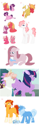 Size: 3000x9700 | Tagged: safe, artist:gigason, character:big mcintosh, character:cheerilee, character:pinkamena diane pie, character:pinkie pie, character:prince blueblood, character:sugar belle, character:sunburst, character:svengallop, character:trixie, character:twilight sparkle, character:twilight sparkle (alicorn), oc, oc:sun flare, parent:big macintosh, parent:cheerilee, parent:pinkie pie, parent:sunburst, parent:svengallop, parent:trixie, parents:cheerimac, parents:trixburst, species:alicorn, species:pony, ship:bluemac, ship:cheerimac, baby, baby pony, crying, female, gay, male, missing accessory, missing cutie mark, offspring, parents:svenpie, pregnant, prone, shipping, stallion, straight
