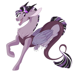 Size: 2700x2500 | Tagged: safe, artist:gigason, oc, oc only, parent:discord, parent:twilight sparkle, parents:discolight, species:draconequus, high res, hybrid, interspecies offspring, male, offspring, simple background, solo, transparent background