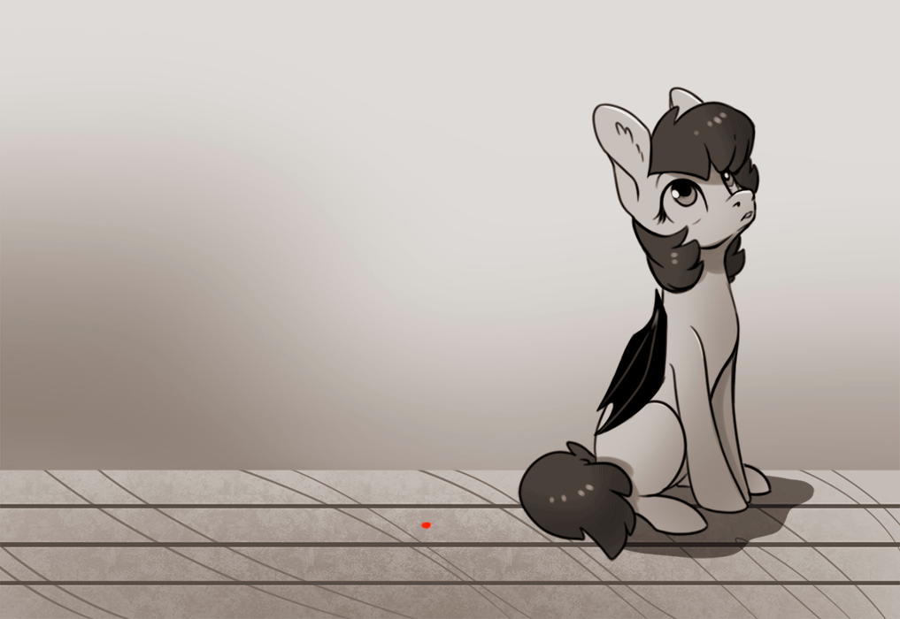 Size: 1017x700 | Tagged: safe, artist:28gooddays, oc, species:bat pony, :c, animated, behaving like a cat, book, catching, chase, chest fluff, cup, cute, dilated pupils, ear fluff, eyes on the prize, floppy ears, flying, frown, gif, glare, gritted teeth, jumping, lamp, looking up, mess, monochrome, ocbetes, pounce, reaching, solo, spread wings, water, wings, ych example, ych sketch, your character here
