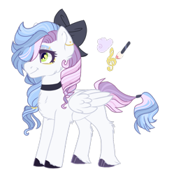 Size: 822x826 | Tagged: safe, artist:spectrumnightyt, oc, oc only, oc:musical dream, species:pegasus, species:pony, female, mare, simple background, solo, transparent background