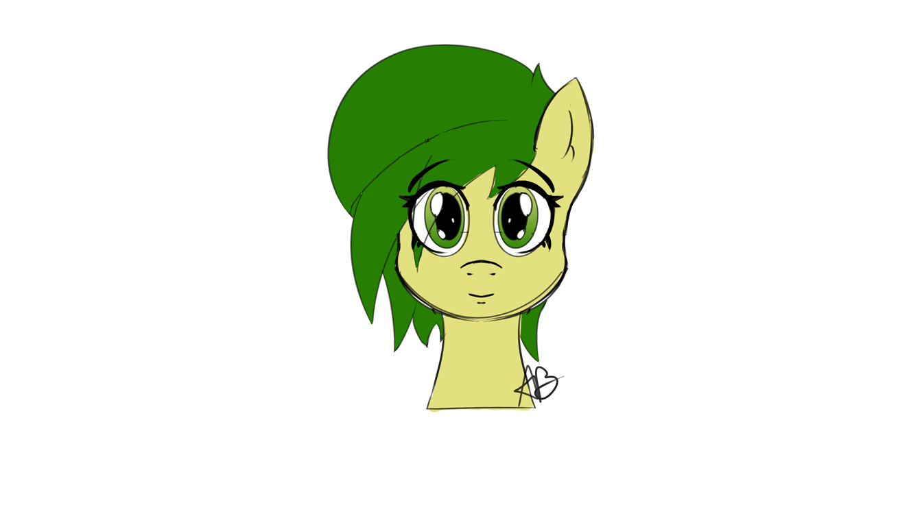 Size: 1344x756 | Tagged: safe, artist:mranthony2, oc, oc:lemon bounce, species:pegasus, species:pony, g4, animated, bust, cute, floating heart, gif, heart, looking at you, rough sketch, simple background, smiling, solo, white background