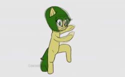 Size: 788x486 | Tagged: safe, artist:mranthony2, oc, oc only, oc:lemon bounce, species:earth pony, species:pony, g4, animated, bipedal, dancing, distraction dance, female, henry stickmin collection, mare, meme, sound, webm