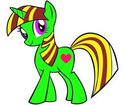 Size: 1600x1367 | Tagged: safe, artist:sinsigat, oc, oc only, oc:mylight flimmer, species:pony, species:unicorn, g4, amazing, awesome, best pony, brilliant, donut steel, epic, heterochromia, original, recolor, simple background, solo, talented, white background, why, wow, you tried