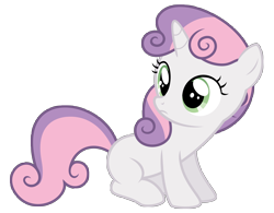 Size: 8192x6375 | Tagged: safe, artist:thatguy1945, character:sweetie belle, absurd resolution, simple background, transparent background, vector