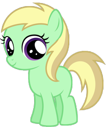 Size: 6814x8192 | Tagged: safe, artist:thatguy1945, character:apple mint, episode:apple family reunion, g4, my little pony: friendship is magic, absurd resolution, apple family member, filly, simple background, smiling, transparent background, vector