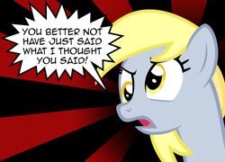 Size: 6821x4899 | Tagged: safe, artist:austiniousi, character:derpy hooves, species:pegasus, species:pony, absurd resolution, female, image macro, mare