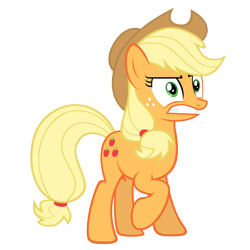 Size: 5000x5000 | Tagged: safe, artist:austiniousi, character:applejack, absurd resolution, simple background, transparent background, vector