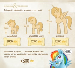 Size: 1000x898 | Tagged: safe, artist:doomy, artist:ketika, character:rainbow dash, species:alicorn, species:pony, chart, charts and graphs, commission info, female, plushie, price sheet, prices, russian