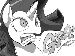 Size: 800x600 | Tagged: safe, artist:sunibee, character:rarity, female, gasp, one word, reaction image, solo