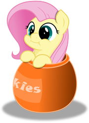 Size: 10808x15000 | Tagged: safe, artist:kysss90, artist:otto720, character:fluttershy, absurd resolution, colored, cookie jar, cookie jar pony, cute, female, puffy cheeks, shyabetes, simple background, solo, transparent background, vector, weapons-grade cute