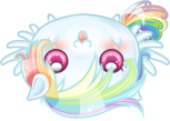 Size: 153x109 | Tagged: safe, artist:tinuleaf, oc, oc only, oc:white whirl, parent:rainbow dash, parent:soarin', parents:soarindash, species:pegasus, species:pony, chubbie, female, mare, offspring, picture for breezies, solo, upside down