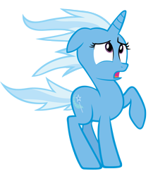 Size: 1100x1269 | Tagged: safe, artist:stabzor, character:trixie, species:pony, species:unicorn, female, mare, simple background, solo, transparent background, vector
