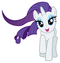 Size: 3500x3718 | Tagged: safe, artist:stabzor, character:rarity, bedroom eyes, female, high res, lidded eyes, sexy, simple background, solo, stupid sexy rarity, transparent background, vector, windswept mane
