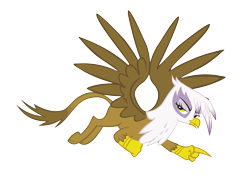 Size: 4734x3480 | Tagged: safe, artist:kna, character:gilda, species:griffon, simple background, transparent background, vector