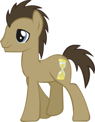 Size: 1989x2540 | Tagged: safe, artist:kna, character:doctor whooves, character:time turner, simple background, transparent background, vector