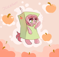 Size: 770x745 | Tagged: safe, artist:haute-claire, character:ruby pinch, juice box, solo