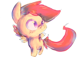 Size: 1086x792 | Tagged: safe, artist:spanish-scoot, character:scootaloo, species:pegasus, species:pony, female, solo