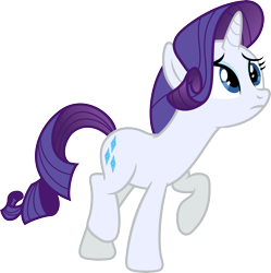 Size: 5000x5022 | Tagged: safe, artist:stabzor, character:rarity, absurd resolution, female, simple background, solo, transparent background, vector