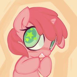 Size: 560x560 | Tagged: safe, artist:haute-claire, character:ruby pinch, ask, ask ruby pinch, cute, solo, tumblr