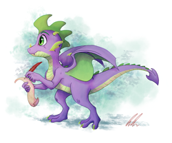 Size: 1060x884 | Tagged: safe, artist:c-puff, character:spike, older, older spike, teenage spike, teenager