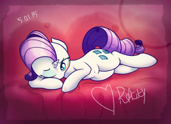 Size: 1432x1045 | Tagged: safe, artist:anti1mozg, character:rarity, belly button, female, solo