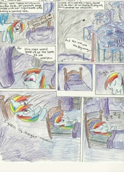 Size: 2496x3440 | Tagged: safe, artist:seventozen, character:rainbow dash, comic:rocket to insanity, fanfic:rocket to insanity, comic, fanfic, fanfic art, grimdark series, grotesque series, high res