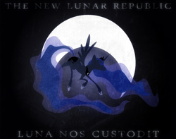 Size: 3449x2712 | Tagged: safe, artist:emkay-mlp, character:princess luna, female, high res, new lunar republic, solo