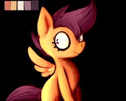 Size: 1280x1024 | Tagged: safe, artist:spanish-scoot, character:scootaloo, species:pegasus, species:pony, female, solo