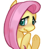 Size: 100x100 | Tagged: safe, artist:pohwaran, character:fluttershy, animated, clapping, female, simple background, solo, transparent background