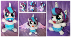 Size: 1600x842 | Tagged: safe, artist:equinepalette, character:princess flurry heart, spoiler:s06, for sale, irl, photo, plushie, solo